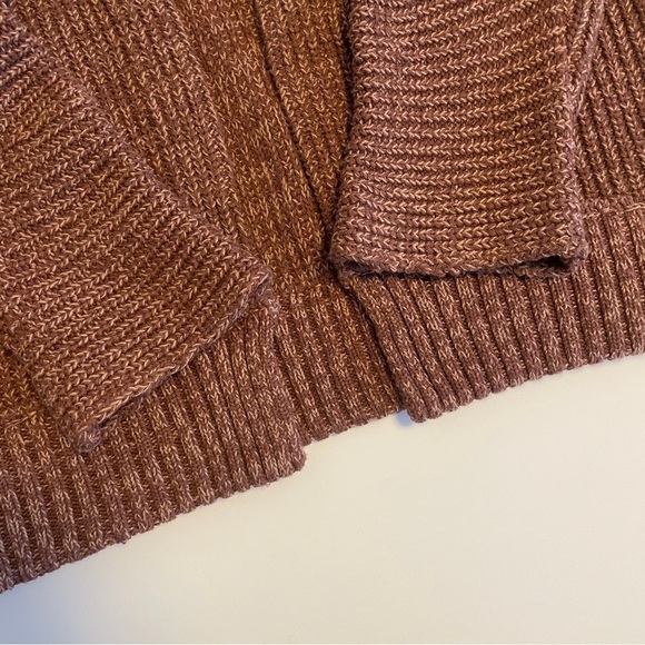 Free People Brown Combo Long Sleeve Open Cardigan - Picture 7 of 13